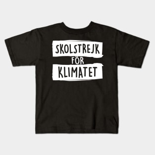 greta thunberg voice Kids T-Shirt